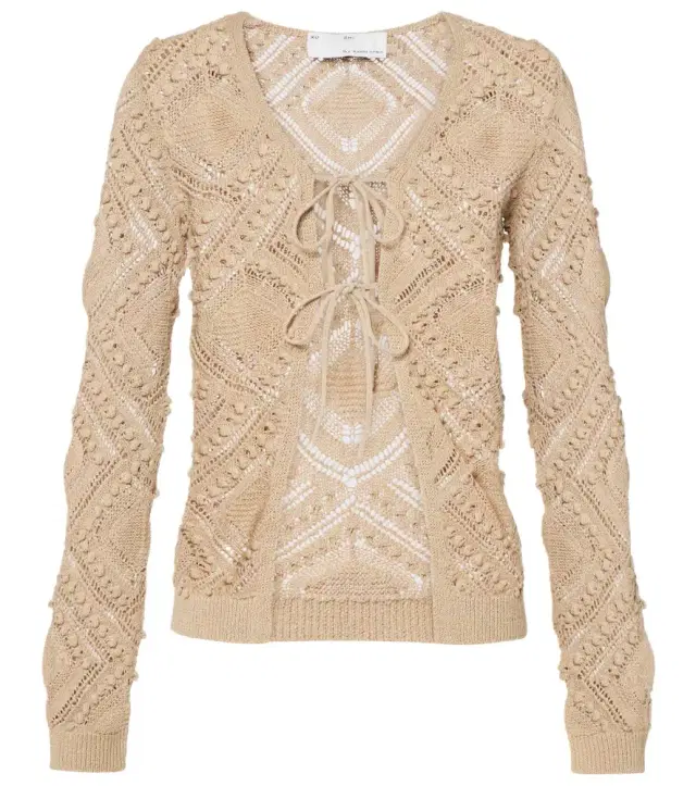 Xu Zhi Crochet lace cardigan