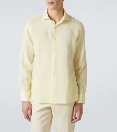 Thom Sweeney Linen shirt | Thumbnail 3