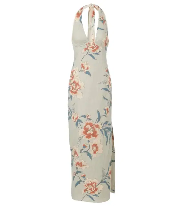 SIR Floral linen maxi dress