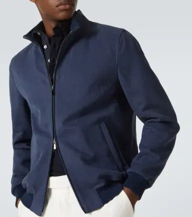 Thom Sweeney Linen blouson | Thumbnail 4 Thom Sweeney Linen blouson | Thumbnail 4