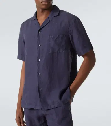 Thom Sweeney Linen shirt | Thumbnail 2 Thom Sweeney Linen shirt | Thumbnail 2
