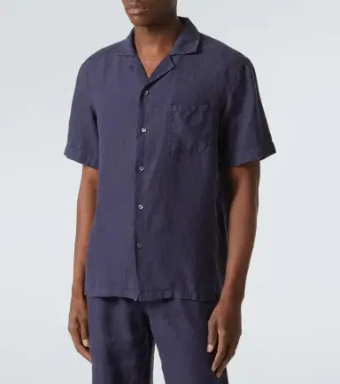 Thom Sweeney Linen shirt | Thumbnail 4 Thom Sweeney Linen shirt | Thumbnail 4