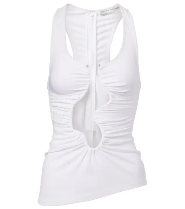 Christopher Esber Salacia cutout ruched tank top
