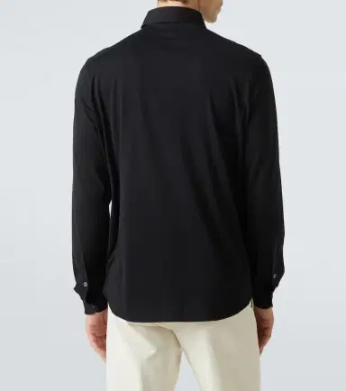 Thom Sweeney Cotton jersey shirt | Thumbnail 6