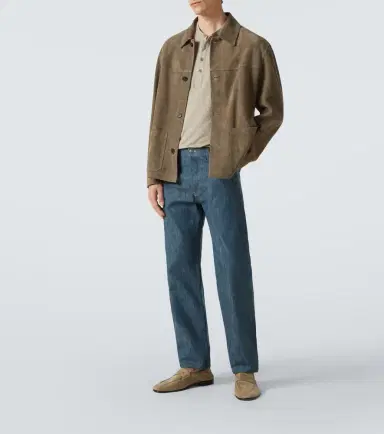 Thom Sweeney Linen-blend Henley shirt | Thumbnail 2