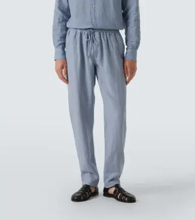 Thom Sweeney Linen straight pants | Thumbnail 5 Thom Sweeney Linen straight pants | Thumbnail 5