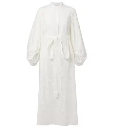 Erdem Embroidered cotton lace midi dress | Thumbnail 1