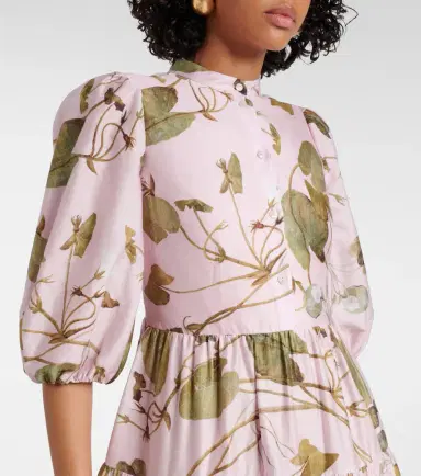 Erdem Floral cotton shirt dress | Thumbnail 4 Erdem Floral cotton shirt dress | Thumbnail 4