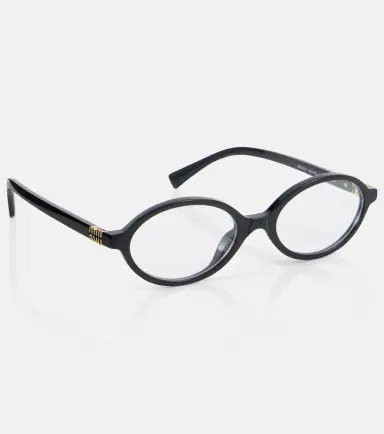 Miu Miu Miu Regard oval glasses | Thumbnail 2