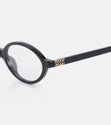 Miu Miu Miu Regard oval glasses | Thumbnail 4