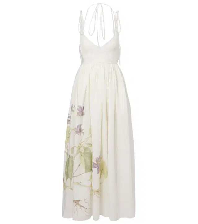 Erdem Floral linen maxi dress