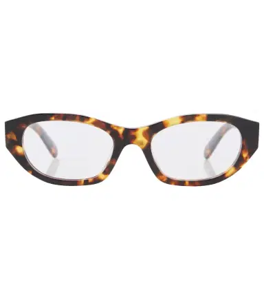 Miu Miu Logo oval glasses | Thumbnail 1 Miu Miu Logo oval glasses | Thumbnail 1