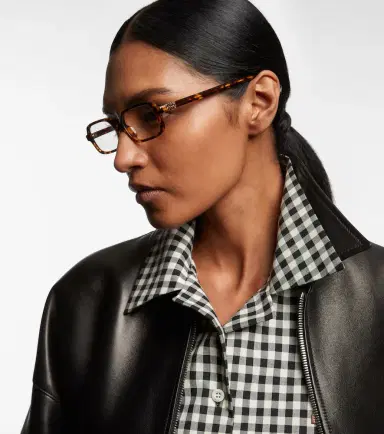 Miu Miu Rectangular glasses | Thumbnail 5