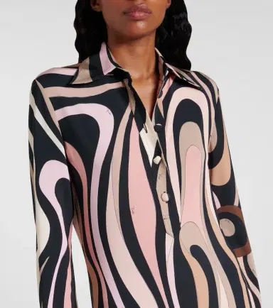 Pucci Marmo shirtdress | Thumbnail 5