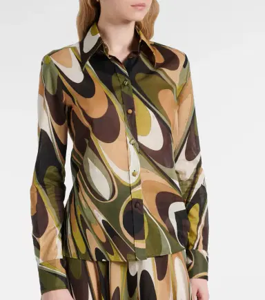 PUCCI Onde cotton muslin shirt | Thumbnail 3 PUCCI Onde cotton muslin shirt | Thumbnail 3