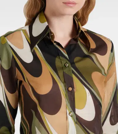PUCCI Onde cotton muslin shirt | Thumbnail 4 PUCCI Onde cotton muslin shirt | Thumbnail 4