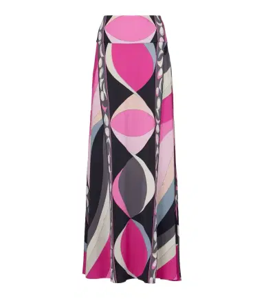 Pucci Marmo jersey satin maxi skirt | Thumbnail 1
