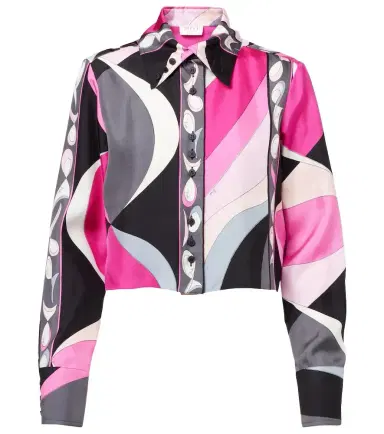 PUCCI Pesci silk twill shirt | Thumbnail 1