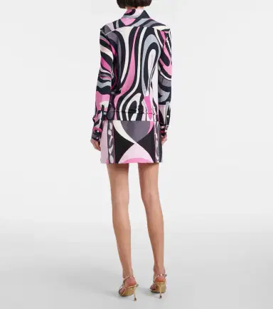 PUCCI Marmo jersey satin shirt | Thumbnail 3 PUCCI Marmo jersey satin shirt | Thumbnail 3