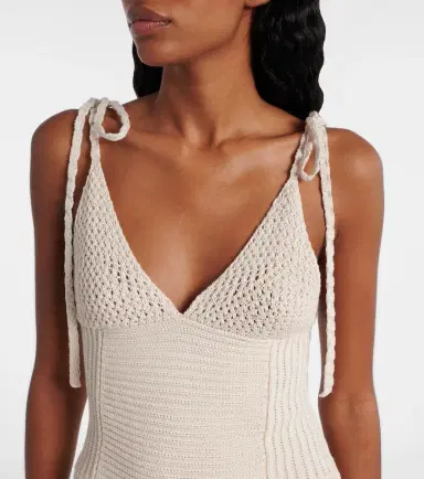 The Attico Knitted cotton minidress | Thumbnail 3