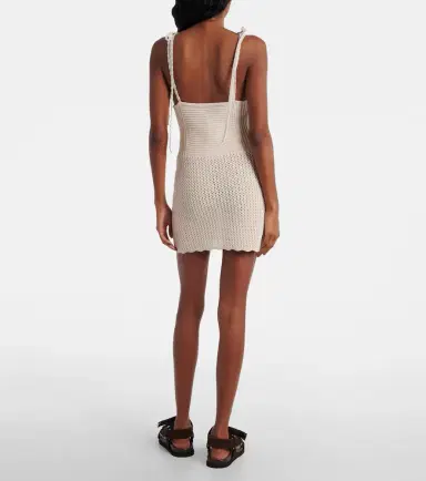 The Attico Knitted cotton minidress | Thumbnail 4