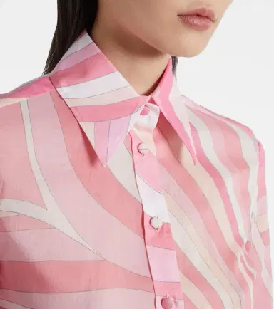 Pucci Iride cotton shirt | Thumbnail 4
