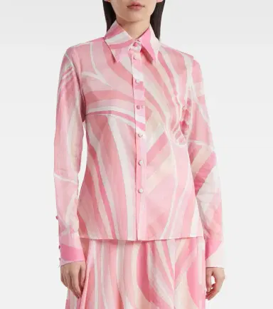 Pucci Iride cotton shirt | Thumbnail 5