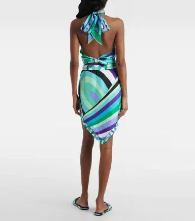 Pucci Iride printed silk mini skirt | Thumbnail 3