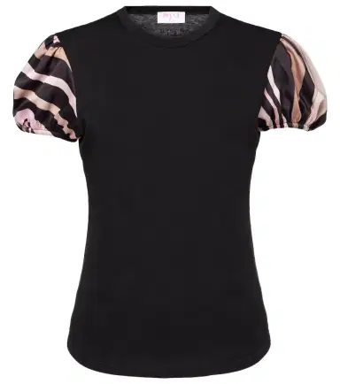 Pucci Iride satin-trimmed cotton top | Thumbnail 1