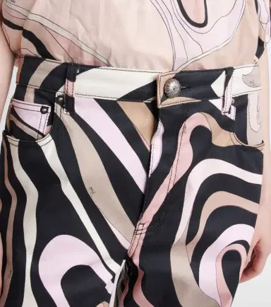 PUCCI Marmo cotton-blend straight pants | Thumbnail 2 PUCCI Marmo cotton-blend straight pants | Thumbnail 2
