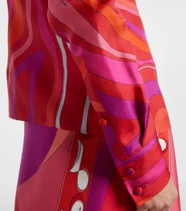 Pucci Marmo silk shirt | Thumbnail 2