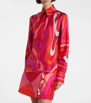 Pucci Marmo silk shirt | Thumbnail 3