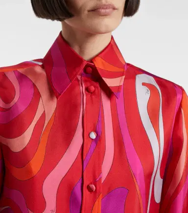 Pucci Marmo silk shirt | Thumbnail 4