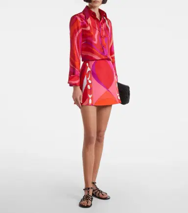Pucci Marmo silk shirt | Thumbnail 6