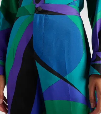 PUCCI Printed silk wide-leg pants | Thumbnail 5 PUCCI Printed silk wide-leg pants | Thumbnail 5