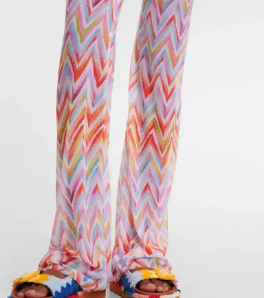Missoni Zigzag printed tulle straight pants | Thumbnail 5 Missoni Zigzag printed tulle straight pants | Thumbnail 5
