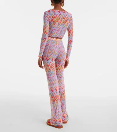 Missoni Chevron cropped top | Thumbnail 2 Missoni Chevron cropped top | Thumbnail 2