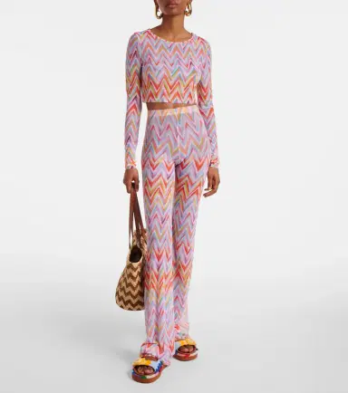 Missoni Chevron cropped top | Thumbnail 3 Missoni Chevron cropped top | Thumbnail 3