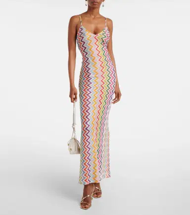 Missoni Zigzag open-back maxi dress | Thumbnail 2