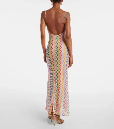 Missoni Zigzag open-back maxi dress | Thumbnail 3