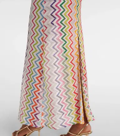 Missoni Zigzag open-back maxi dress | Thumbnail 4
