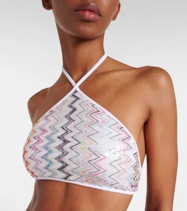 Missoni Zigzag halterneck bikini | Thumbnail 3