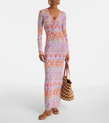 Missoni Chevron tulle beach dress | Thumbnail 5 Missoni Chevron tulle beach dress | Thumbnail 5