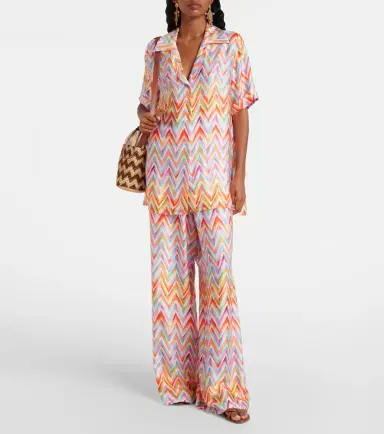 Missoni Zigzag wide-leg pants | Thumbnail 2 Missoni Zigzag wide-leg pants | Thumbnail 2