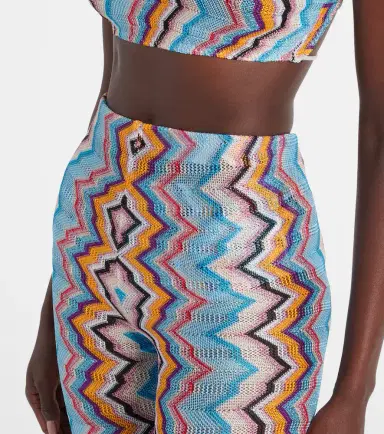 Missoni Zigzag high-rise flared pants | Thumbnail 3