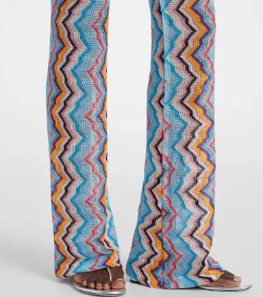 Missoni Zigzag high-rise flared pants | Thumbnail 4