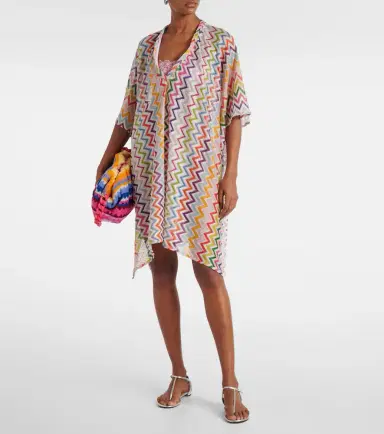 Missoni Zigzag semi-sheer beach dress | Thumbnail 3