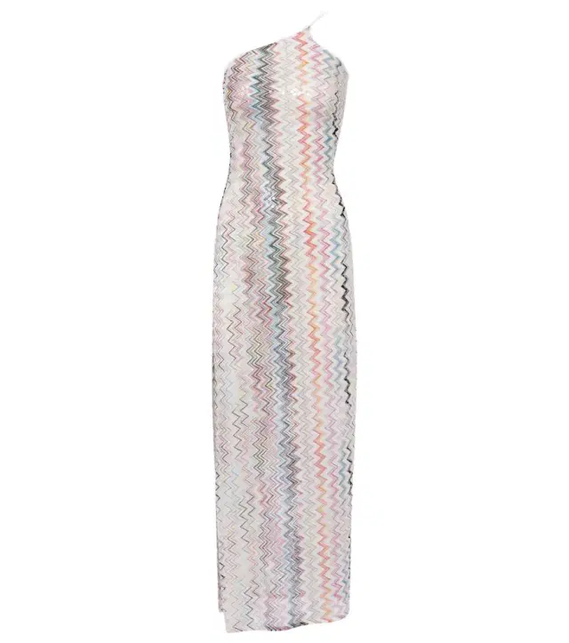 Zigzag beach dress