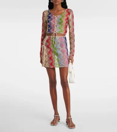 Missoni Zigzag crochet miniskirt | Thumbnail 2