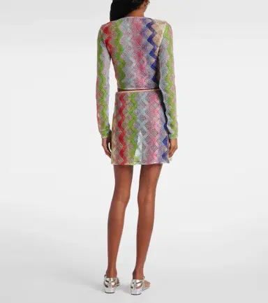 Missoni Zigzag crochet miniskirt | Thumbnail 4